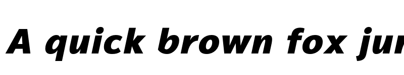 Preview of FONTSPRING DEMO - Magnum Sans Pro Heavy Ital Italic font