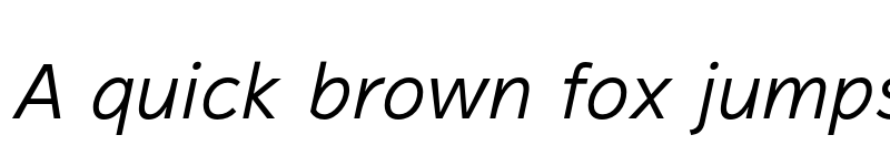 Preview of FONTSPRING DEMO - Magnum Sans Pro Light Ital Italic font