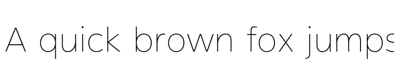 Preview of FONTSPRING DEMO - Magnum Sans Pro Thin Regular font