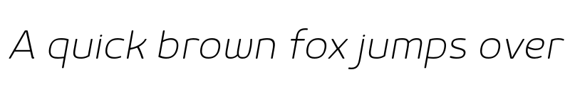 Preview of FONTSPRING DEMO - Mairy ExtLt Italic font