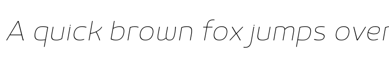 Preview of FONTSPRING DEMO - Mairy Thin Italic font