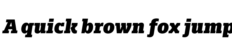 Preview of FONTSPRING DEMO - Majora Pro Black It Regular font