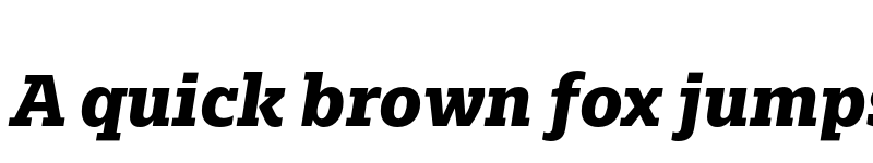 Preview of FONTSPRING DEMO - Majora Pro ExtraBold It Regular font