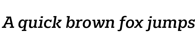 Preview of FONTSPRING DEMO - Majora Pro SemiBold It Regular font