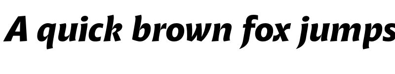 Preview of FONTSPRING DEMO - Malik Bold Italic font