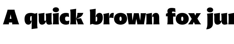 Preview of FONTSPRING DEMO - Malik Heavy Display Regular font