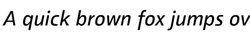 Preview of FONTSPRING DEMO - Malino Medium Italic font