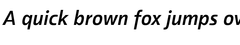 Preview of FONTSPRING DEMO - Malino SemiBold Italic font