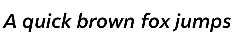 Preview of FONTSPRING DEMO - Malva Medium Italic font