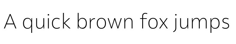 Preview of FONTSPRING DEMO - Malva UltraLight Regular font