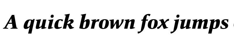 Preview of FONTSPRING DEMO - Mangan Heavy Italic font