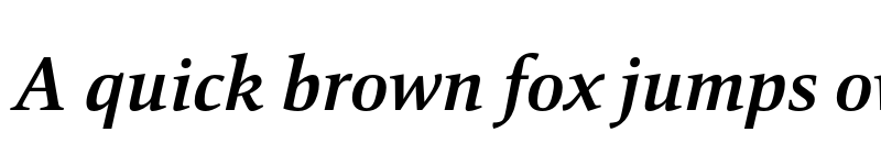 Preview of FONTSPRING DEMO - Mangan Italic font