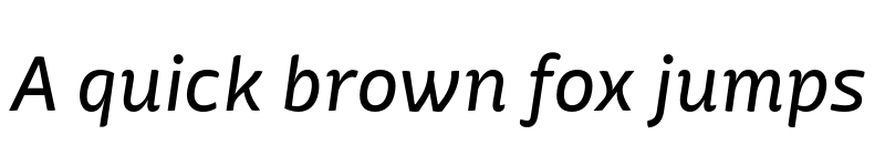 Preview of FONTSPRING DEMO - Mangerica Pro Italic Regular font