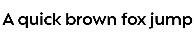 Preview of FONTSPRING DEMO - Mangueira Alt SemiBold Regular font