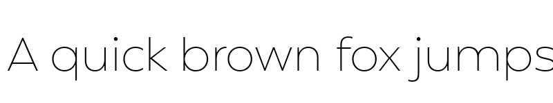 Preview of FONTSPRING DEMO - Mangueira Alt Thin Regular font