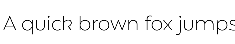 Preview of FONTSPRING DEMO - Mangueira ExtraLight Regular font