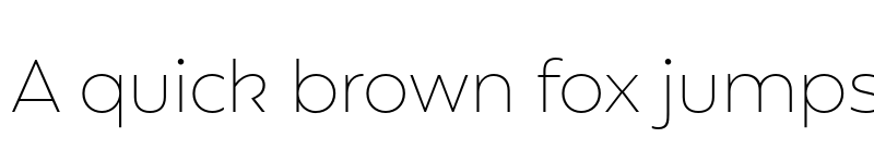 Preview of FONTSPRING DEMO - Mangueira Thin Regular font