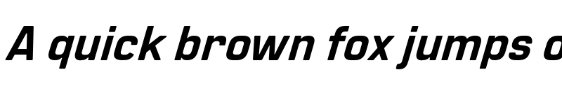 Preview of FONTSPRING DEMO - Manifold CF Extra Bold Italic font