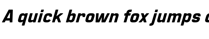 Preview of FONTSPRING DEMO - Manifold CF Heavy Italic font