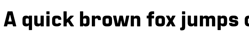 Preview of FONTSPRING DEMO - Manifold CF Heavy Regular font