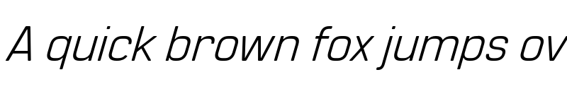 Preview of FONTSPRING DEMO - Manifold CF Italic font
