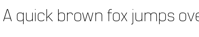 Preview of FONTSPRING DEMO - Manifold CF Thin Regular font