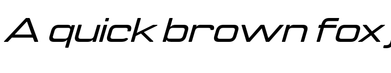 Preview of FONTSPRING DEMO - Manifold Extended CF Demi Bold Italic font