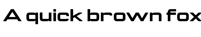 Preview of FONTSPRING DEMO - Manifold Extended CF Heavy Regular font