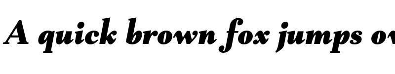 Preview of FONTSPRING DEMO - Mantonico Black Italic font