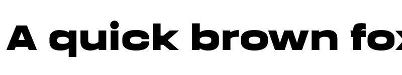 Preview of FONTSPRING DEMO - Manual Black Expanded Regular font