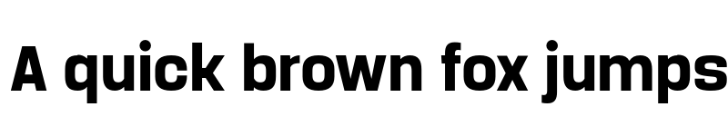 Preview of FONTSPRING DEMO - Manual Bold Condensed Regular font