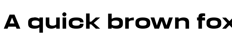 Preview of FONTSPRING DEMO - Manual Bold Expanded Regular font