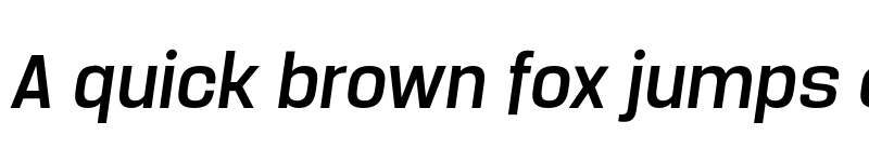 Preview of FONTSPRING DEMO - Manual Condensed Italic font