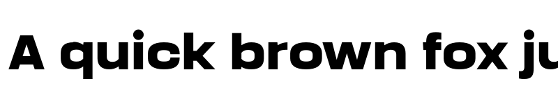 Preview of FONTSPRING DEMO - Manual Extra Bold Regular font