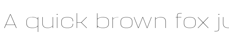 Preview of FONTSPRING DEMO - Manual Hairline Expanded Regular font