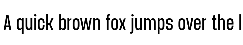 Preview of FONTSPRING DEMO - Manual Light Compressed Regular font