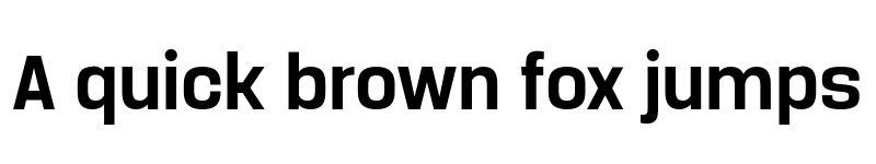 Preview of FONTSPRING DEMO - Manual Medium Condensed Regular font