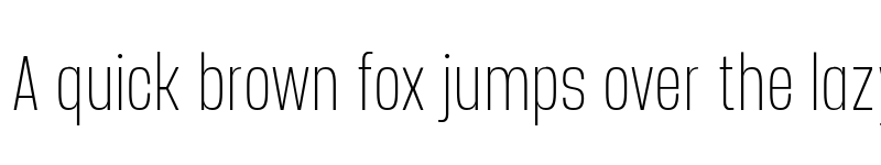 Preview of FONTSPRING DEMO - Manual Thin Compressed Regular font