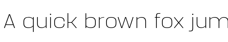 Preview of FONTSPRING DEMO - Manual Thin Regular font