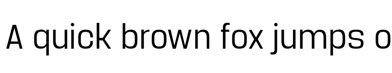 Preview of FONTSPRING DEMO - Manual Ultra Light Condensed Regular font