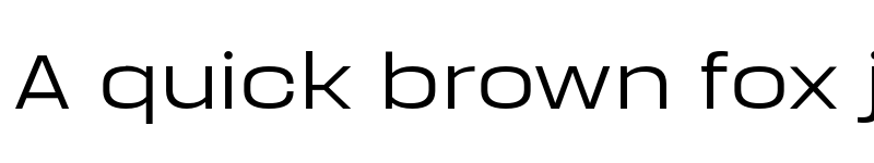 Preview of FONTSPRING DEMO - Manual Ultra Light Expanded Regular font