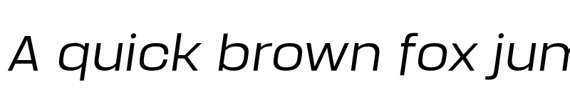 Preview of FONTSPRING DEMO - Manual Ultra Light Italic font