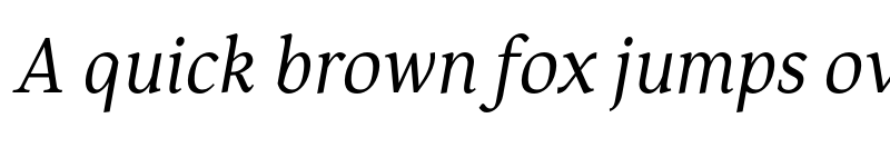 Preview of FONTSPRING DEMO - Manzello Regular Italic Regular font