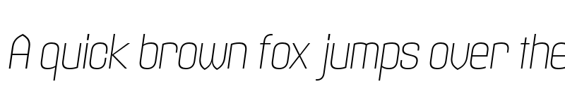 Preview of FONTSPRING DEMO - Maqui El Italic font