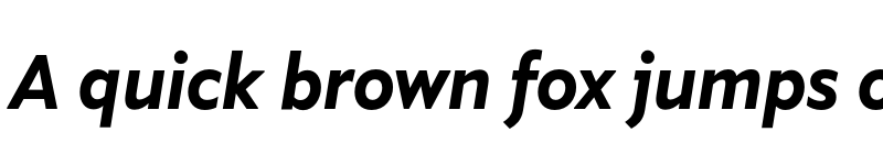 Preview of FONTSPRING DEMO - Marcher Semibold Italic Bold font