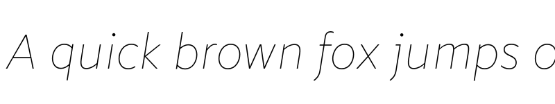 Preview of FONTSPRING DEMO - Marcher Thin Italic Regular font