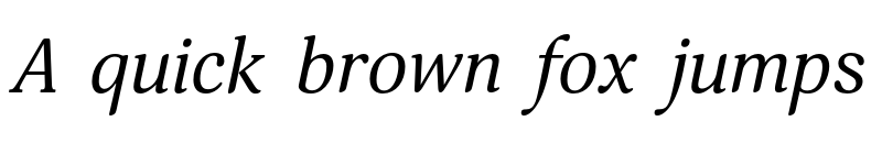 Preview of FONTSPRING DEMO - Margon 360 Italic font