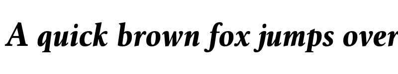Preview of FONTSPRING DEMO - Marion Standard Bold Italic font