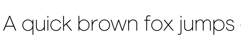 Preview of FONTSPRING DEMO - Marlin Sans SQ ExtLt Regular font