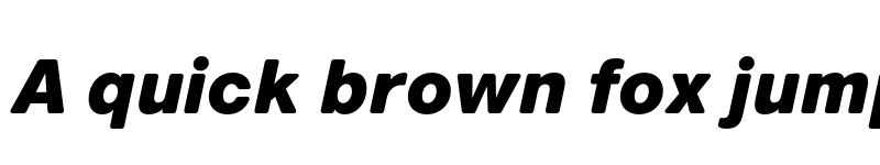 Preview of FONTSPRING DEMO - Marlin Soft Black Italic font